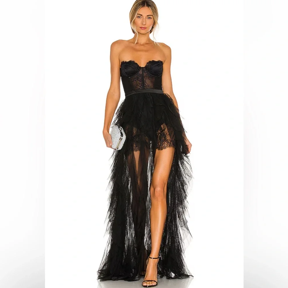 For Love And Lemons Bustier Gown - Picture 2 of 9